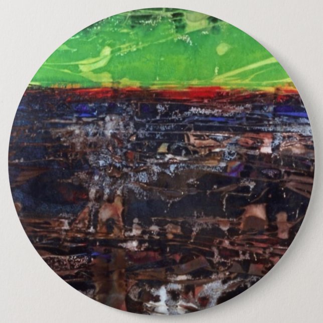 Abstract Painting Button (Front)