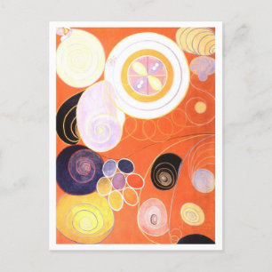 Abstract Painting by Hilma af Klint Postcard