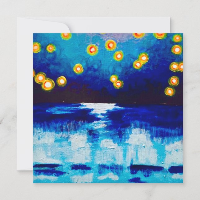 Abstract Painting Card (Front)