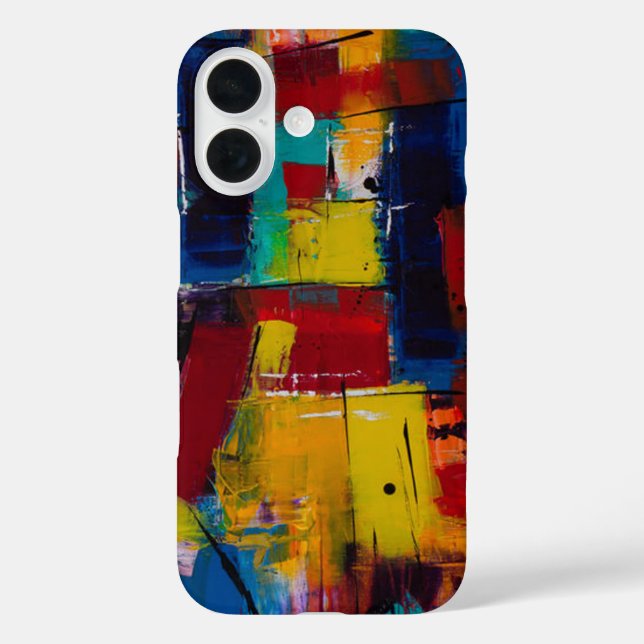 Abstract Painting Case-Mate iPhone Case (Back)