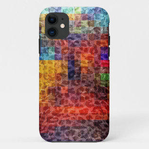 Abstract painting City Lights iPhone 11 Case