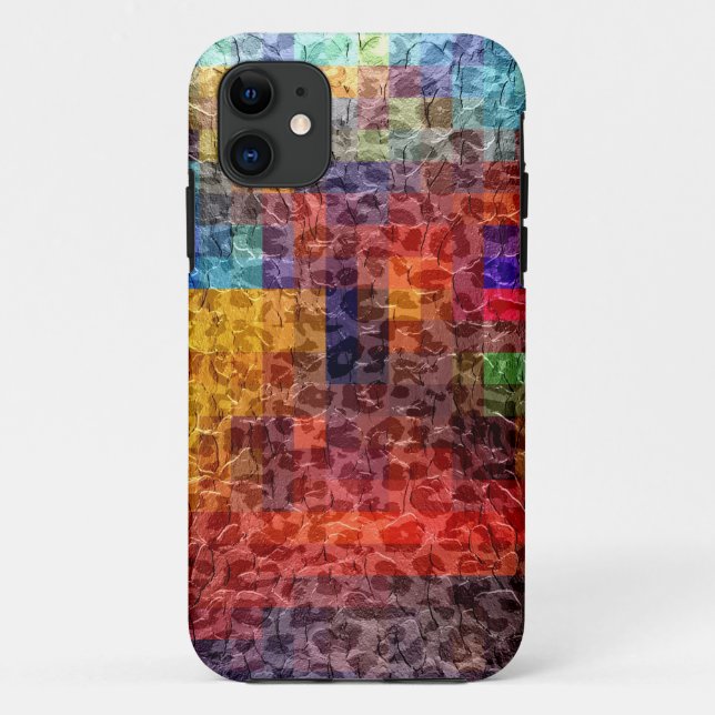 Abstract painting City Lights Case-Mate iPhone Case (Back)