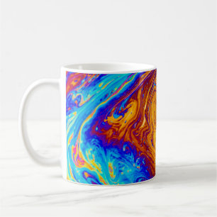 Abstract painting coffee mug