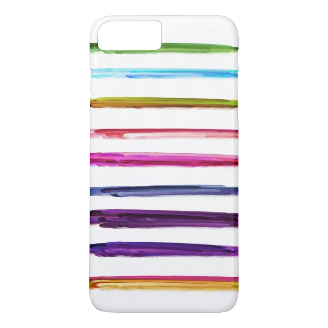 Abstract Painting | Colourful Paint Brush Strokes Case-Mate iPhone Case (Back)