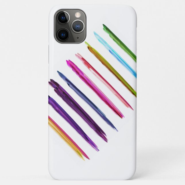 Abstract Painting Colourful Paint Brush Strokes Case-Mate iPhone Case (Back)