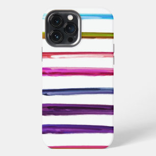 Abstract Painting Colourful Paint Brush Strokes iPhone 13 Pro Max Case