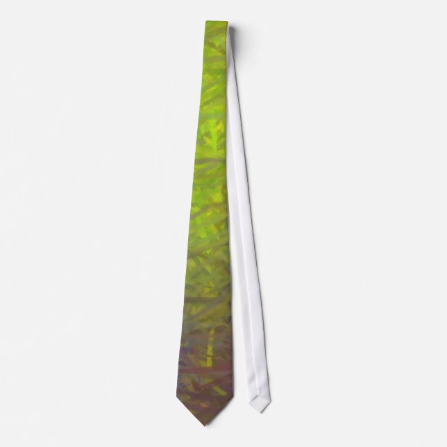 Abstract Painting Colours #28 Tie (Front)