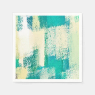 Abstract Painting   Dynamic Colors Napkin