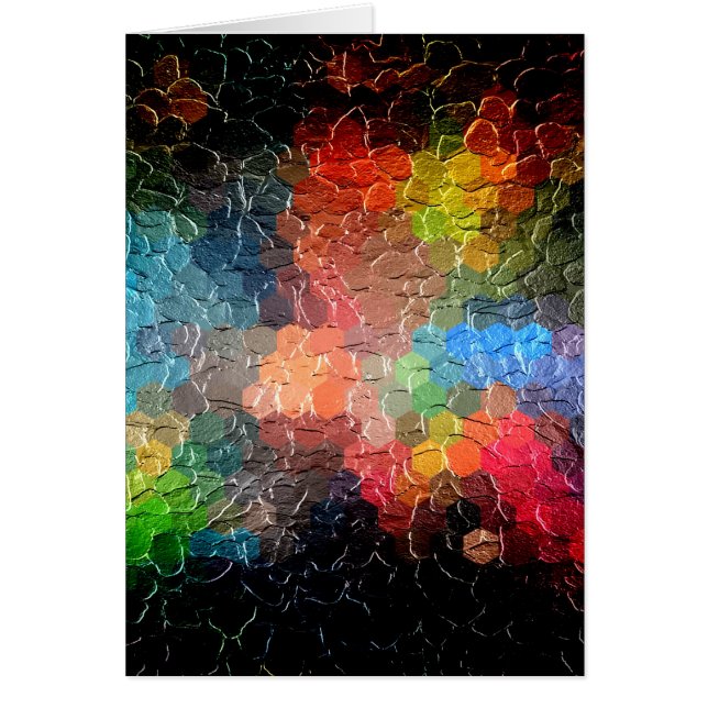 Abstract Painting | Dynamic Colours (Front)