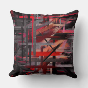 Abstract Painting Dynamic Colours #13 Cushion