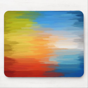 Abstract Painting Dynamic Colours 17 Mouse Pad
