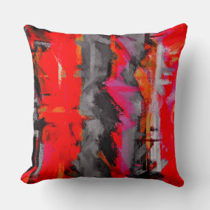Abstract Painting Dynamic Colours #22 Cushion