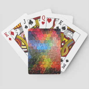 Abstract Painting   Dynamic Colours 2 Playing Cards