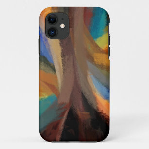 Abstract Painting Dynamic Colours 4 iPhone 11 Case