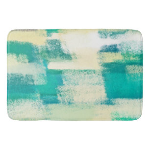 Abstract Painting Dynamic Colours Bath Mat