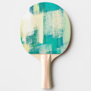 Abstract Painting Dynamic Colours Ping Pong Paddle