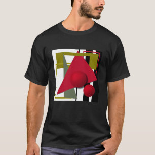 Abstract painting, geometric shapes T-Shirt