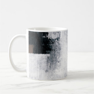 Abstract painting. Hand painted trendy artwork. Na Coffee Mug