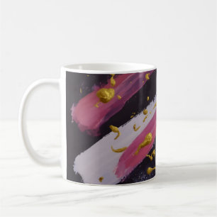 Abstract painting. Handmade texture. Oil painting. Coffee Mug