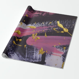 Abstract painting. Handmade texture. Oil painting. Wrapping Paper