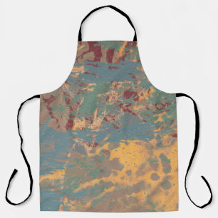 Abstract painting. Ink handmade image. Modern arti Apron