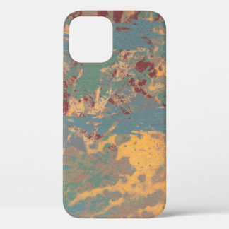 Abstract painting. Ink handmade image. Modern arti iPhone 12 Case