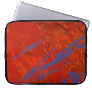 Abstract painting. Ink handmade image. Modern arti Laptop Sleeve