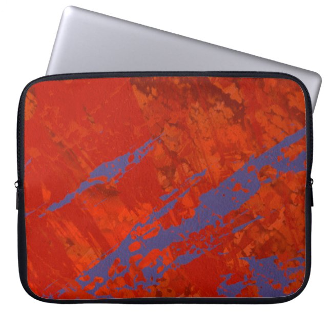 Abstract painting. Ink handmade image. Modern arti Laptop Sleeve (Front)