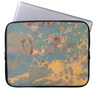Abstract painting. Ink handmade image. Modern arti Laptop Sleeve