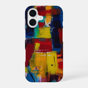 Abstract Painting iPhone 16 Case