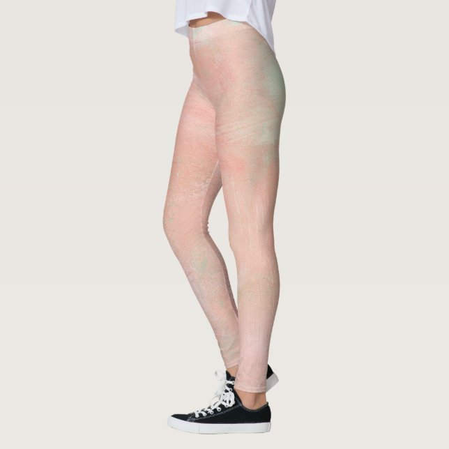 Abstract Painting Leggings (Left)