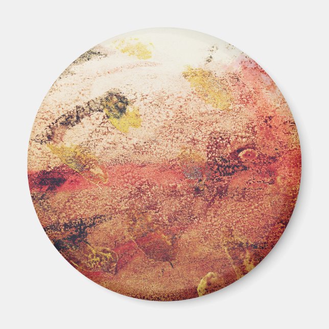 Abstract Painting Magnet (Front)