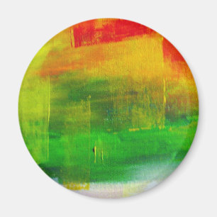 Abstract Painting Magnet