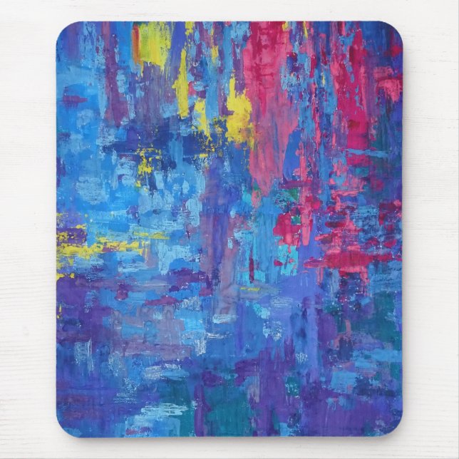 Abstract painting mouse pad (Front)