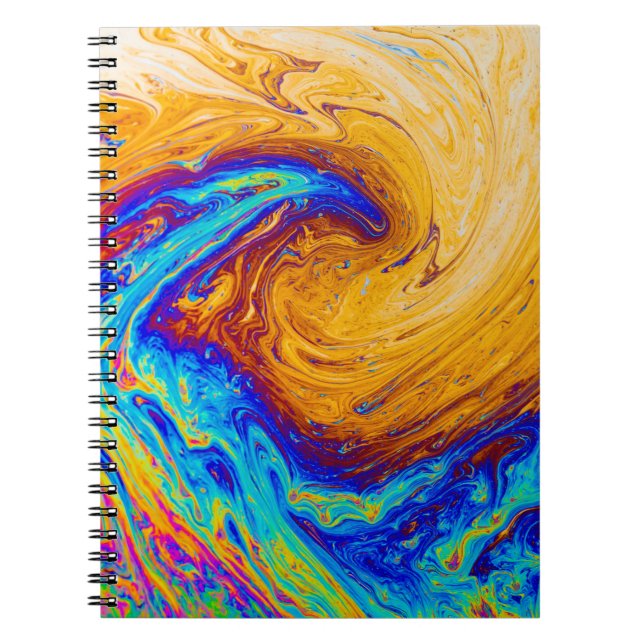 Abstract painting notebook (Front)