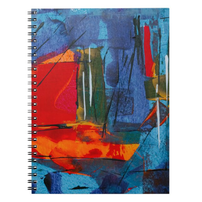 Abstract painting notebook (Front)