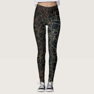 Abstract Painting Pattern Women Leggings