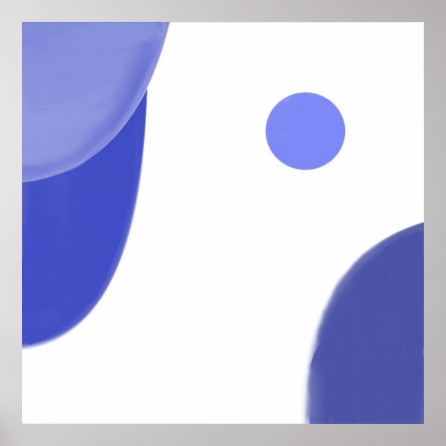 abstract painting poster (Front)