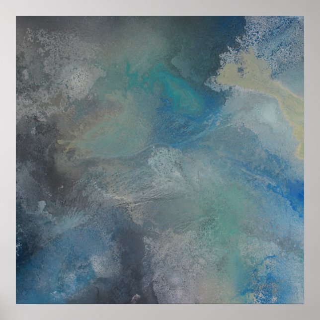 abstract painting poster (Front)