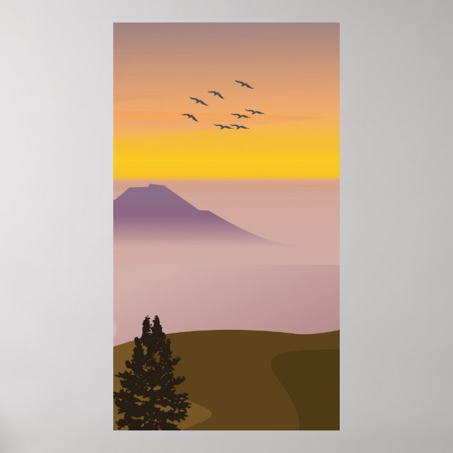 Abstract painting poster (Front)