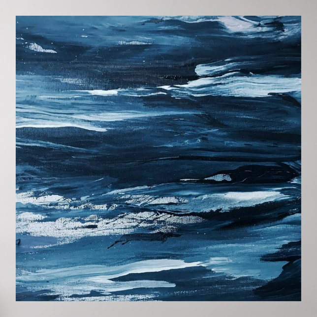 Abstract painting poster (Front)