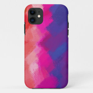 Abstract Painting Retro Colours 12 iPhone 11 Case