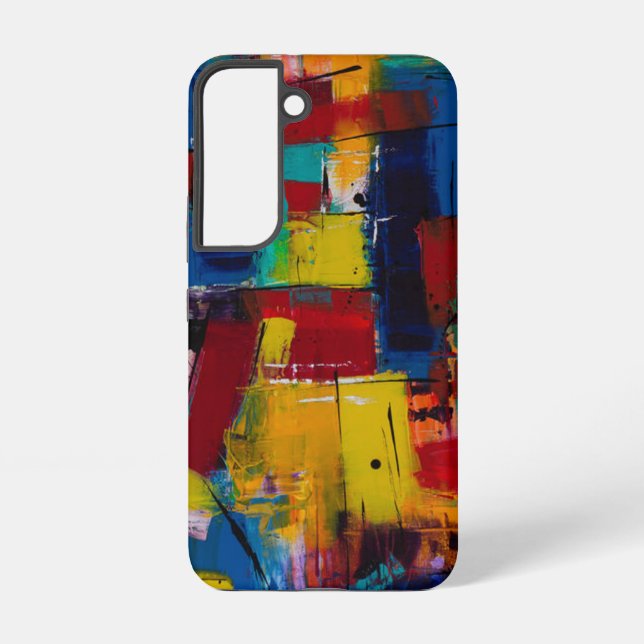 Abstract Painting Samsung Galaxy S22 Case (Back)