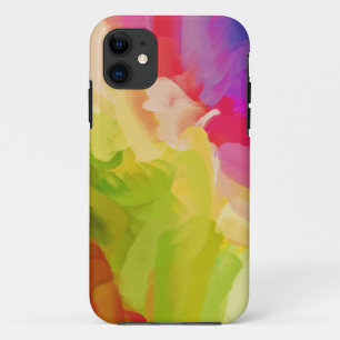 Abstract Painting Spring Colours 2 iPhone 11 Case