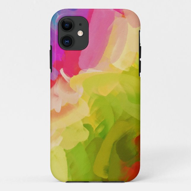Abstract Painting | Spring Colours Case-Mate iPhone Case (Back)