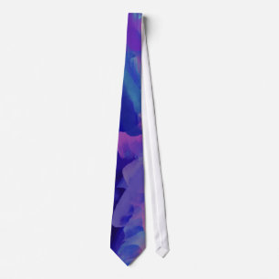 Abstract Painting Spring Colours Tie