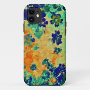 Abstract Painting   Spring Flowers 3 iPhone 11 Case