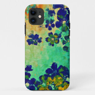 Abstract Painting   Spring Flowers 5 iPhone 11 Case
