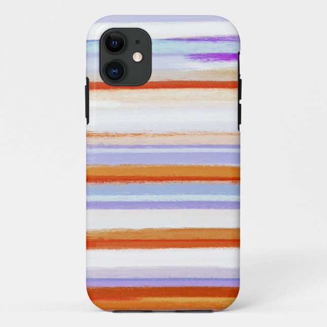 Abstract Painting | Stripes Dynamic Colours 10 Case-Mate iPhone Case (Back)