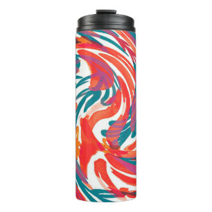 Abstract painting texture. Art wallpaper. Simple d Thermal Tumbler